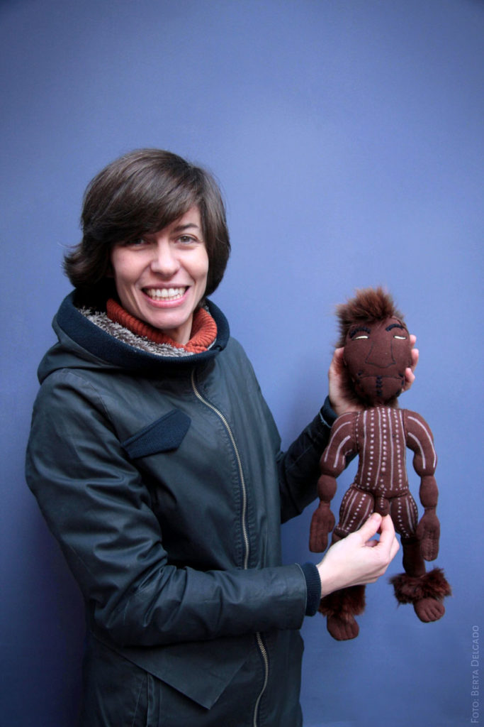 Julia Olavarrieta, creadora de muñecos de autor en Estoy hecho un trapo