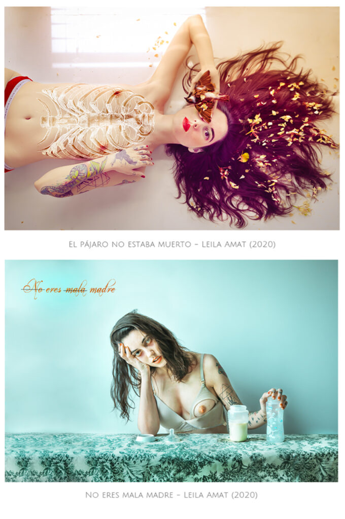 Leila Amat. Artista visual. Proyecto 8x8 (InfinitoxInfinito) de Andrea Perissinotto.