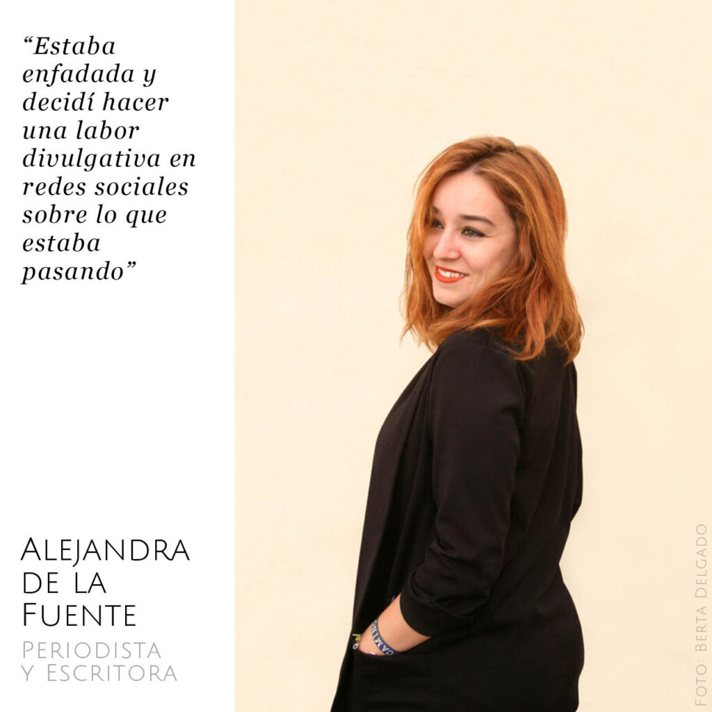 Alejandra de la Fuente. Periodista y escritora. Foto: Berta Delgado