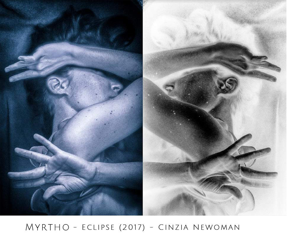 Cinzia Newoman - Artista Visual. Foto: Cinzia Newoman. 8 x 8 (infinito x infinito). Proyecto comisariado por Andrea Perissinotto con la colaboracion de YANMAG