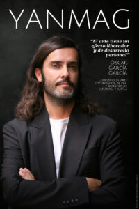 Oscar Garcia Garcia - Comisario de Arte, Cofundador de PAC y Director de JUSTMAD y JUSTLX. Foto: Berta Delgado. YANMAG