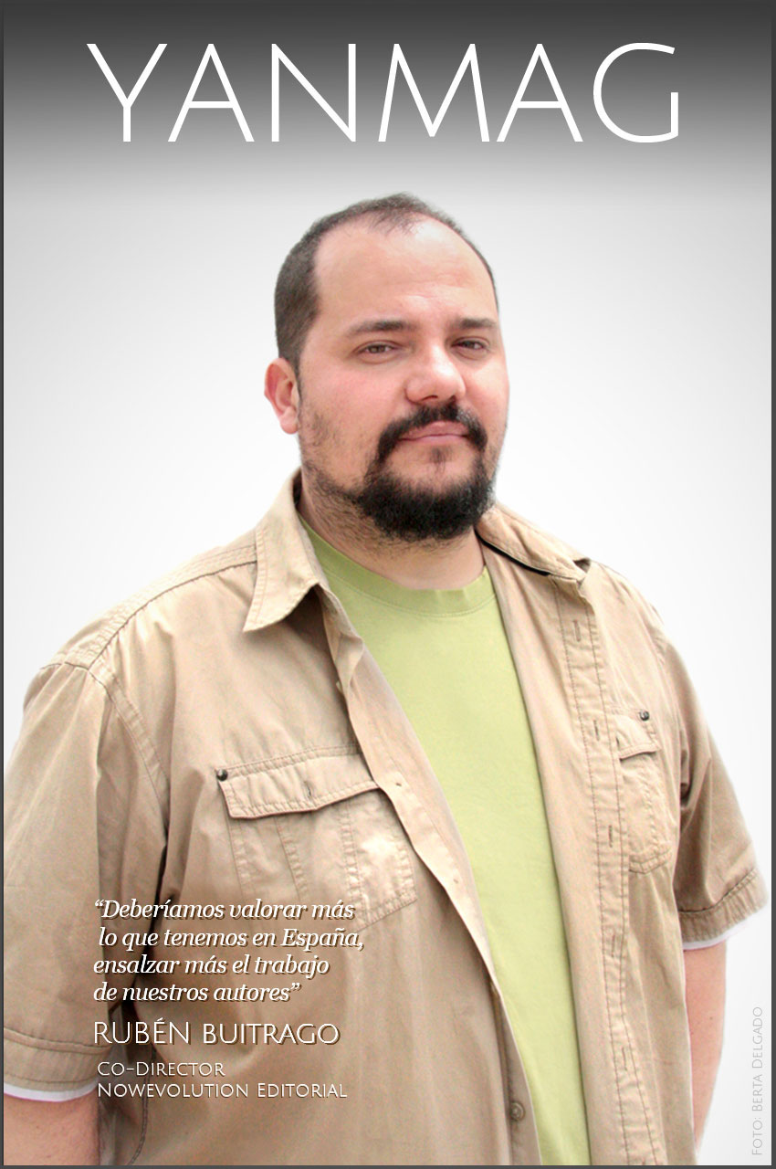 Ruben-Buitrago-codirector-editor-Nowevolution-editorial-manga-novela-comic-española-YanMag