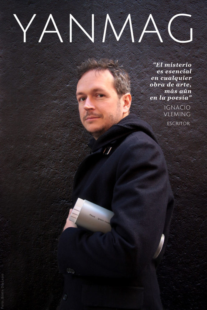 Ignacio Vleming, Escritor. Foto: Berta Delgado. YanMag