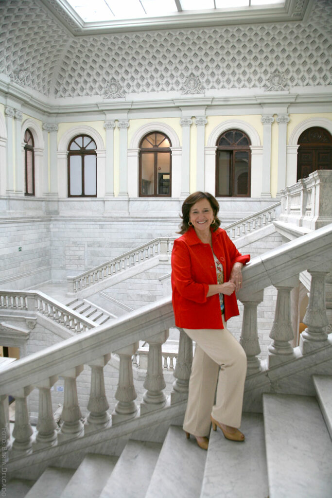 Ana Santos. Directora de la Biblioteca Nacional de Espaa. Foto: Berta Delgado. YANMAG