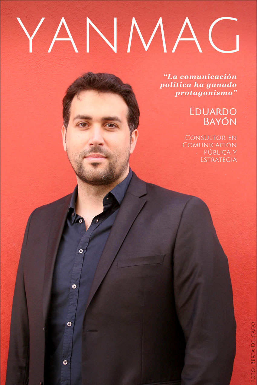 Eduardo Bayon - Consultor en Comunicacion Pblico y Estrategia. Foto: Berta Delgado. YANMAG