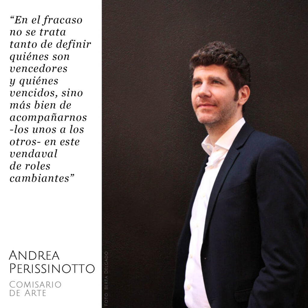 Andrea Perissinotto - Comisario de Arte. Foto: Berta Delgado