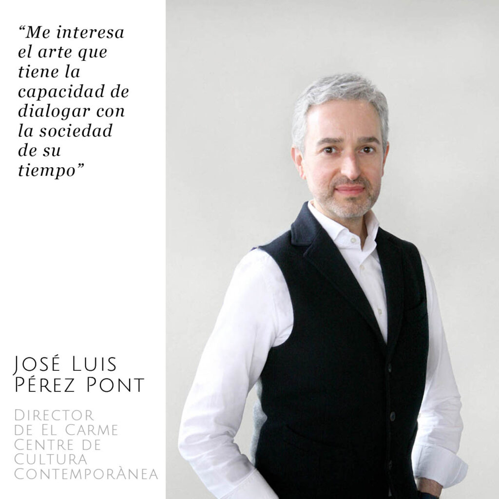 Jose Luis Perez Pont. Director del Centro de Cultura Contemporanea de Valencia. Foto. Berta Delgado