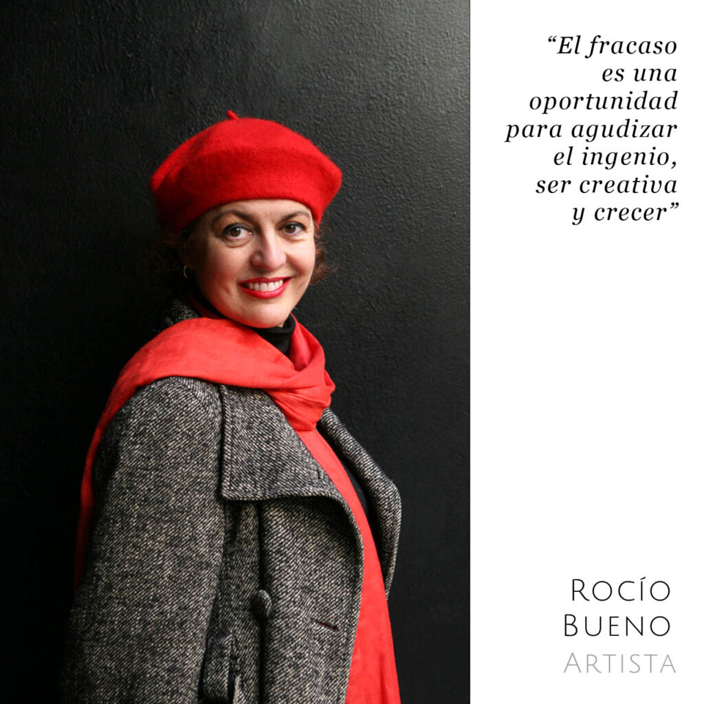 Rocio Bueno. Artista. Foto Berta Delgado