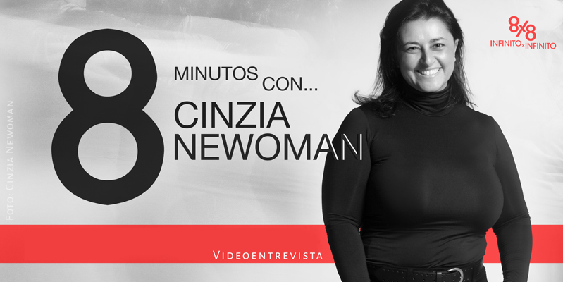 8 minutos con Cinzia Newoman. Videoentrevista de Andrea Perissinotto para YANMAG.