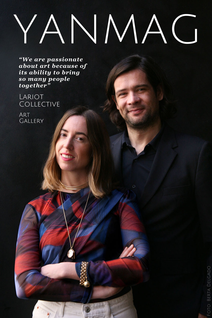 Lariot Collective. Art Gallery. Carla Lariot and Luca Sandigliano. Foto: Berta Delgado. YANMAG