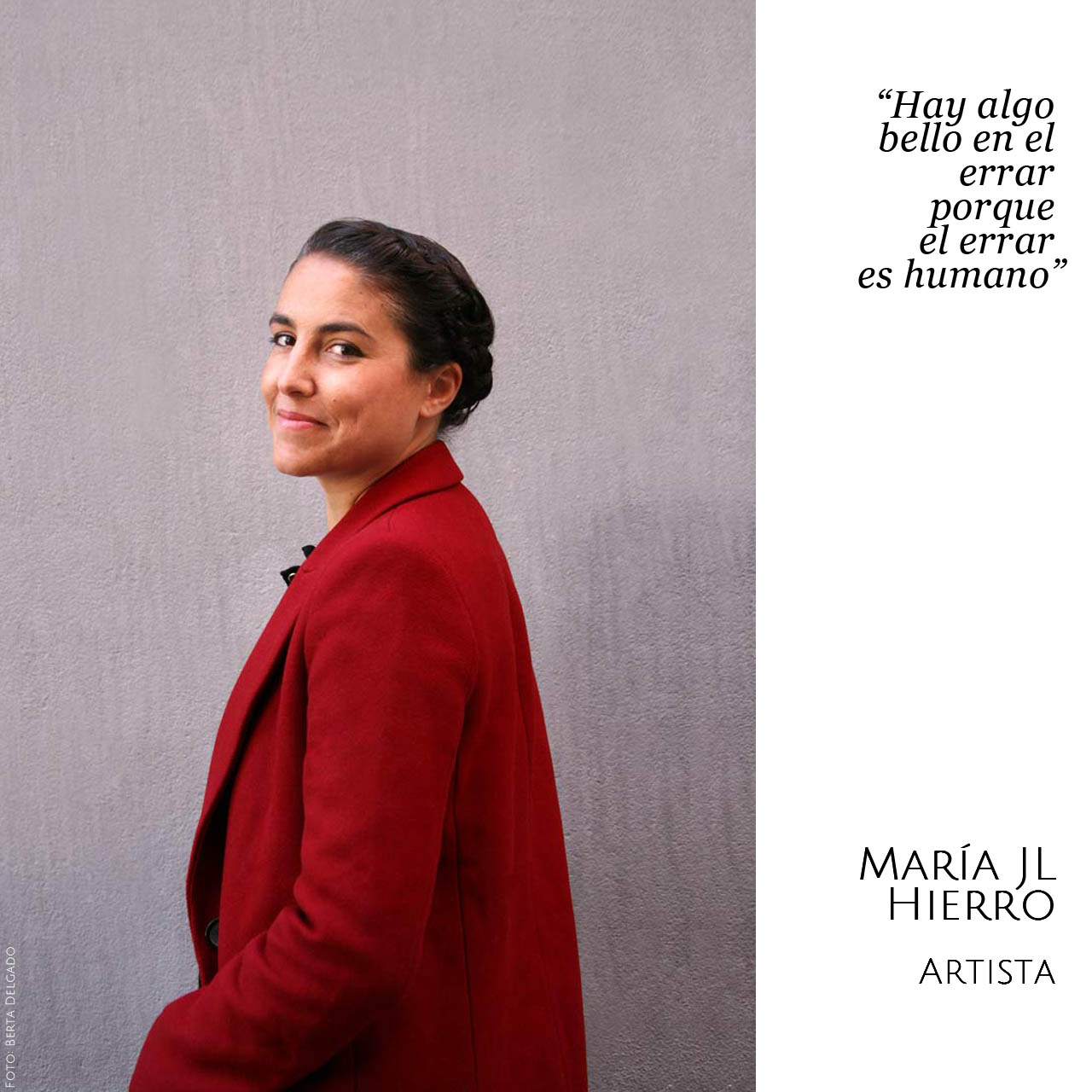 Maria JL Hierro - Artista