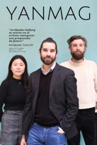 Artquake Gallery - Daniel Ortiz, Belen Leilei y James Alfred Hart. Foto Berta Delgado - YANMAG