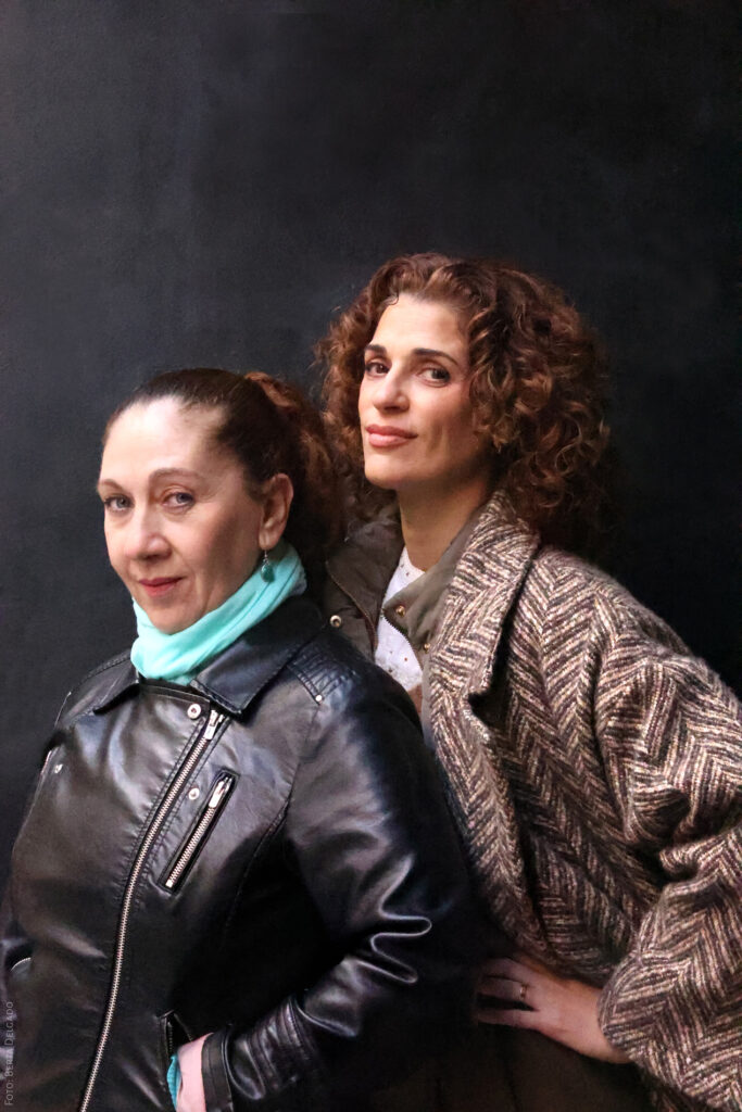 Ruth Gabriel y Montse Peidro - Actrices. Foto Berta Delgado. YANMAG